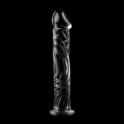 Nebula Series By Ibiza - Modèle 12 Gode En Verre Borosilicate Clair 17 Cm -O- 3.5 Cm